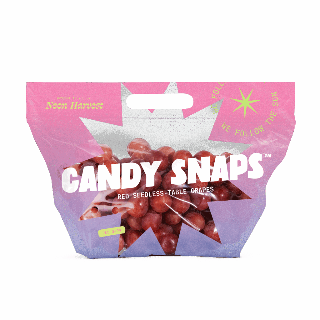 Vista Vineyards Neon Harvest 2lb Pouch Red Candy Snaps